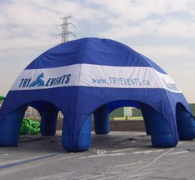 Tent1-203 Tenda inflável de cúpula de publicidade