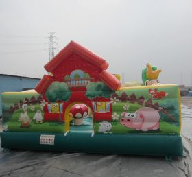 T6-428 Brinquedo inflável gigante com tema de fazenda