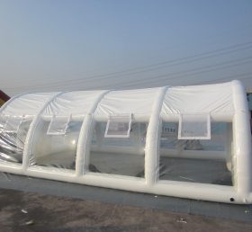 Tent1-459 Grande atividade com tendas infláveis ​​brancas