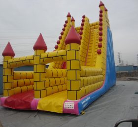 T8-1337 Escorpião de castelo de salto gigante infantil popular grande escada inflável