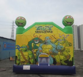 T2-2589 Trampolim inflável de tartaruga ninja