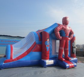 T2-2741 Trampolim inflável super-herói Homem-Aranha