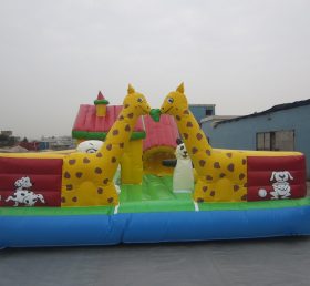 T6-121 Brinquedo inflável gigante girafa