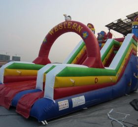 T8-467 Slides infláveis ​​gigantes ocidentais de alta qualidade