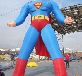 Cartoon1-399 Cartoon inflável super-herói