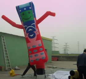 D2-48 Dançarino aéreo inflável tubo de telefone celular anunciante