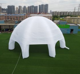 Tent1-403 Tenda de aranha inflável branca de barraca de relva comercial personalizada