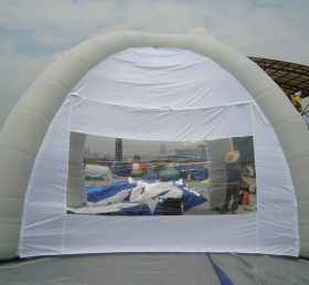 Tent1-324 Tenda inflável de cúpula de publicidade branca