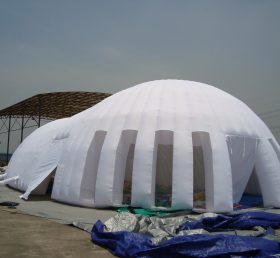 Tent1-410 Tenda inflável branca gigante