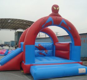 T2-2765 Trampolim inflável super-herói Homem-Aranha