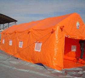 Tent1-451 Tenda inflável laranja