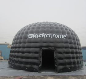 Tent1-415 Tenda inflável gigante cinza