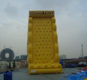 T11-240 Jogo de esportes inflável ao ar livre inflável parede de escalada