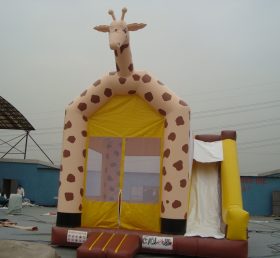 T2-2902 Trampolim inflável girafa