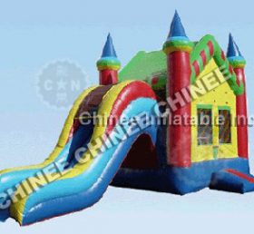 T5-171 Castelo inflável com escorregador