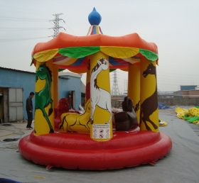 T5-187 Cadeira de balanço inflável com tema de circo