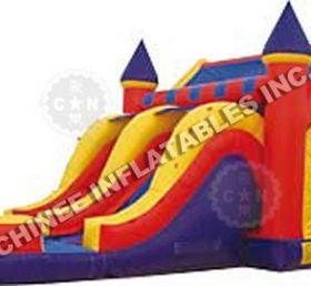 T5-231 Castelo de salto inflável com slide
