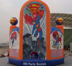 T2-2294 Trampolim inflável super-herói
