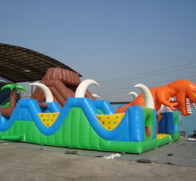 T6-172 Parque de diversões inflável de dinossauros