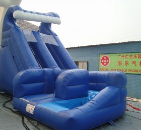 T8-543 Bloco inflável gigante azul