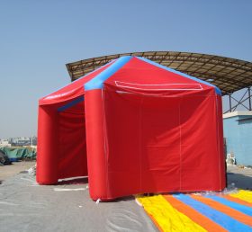 Tent1-244 Tenda inflável durável vermelha