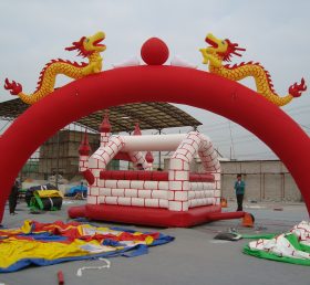 Arch1-146 Arco inflável chinês