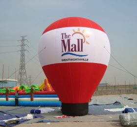 B3-24 Balão inflável gigante de publicidade ao ar livre