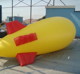 B3-40 Balão de dirigível inflável amarelo