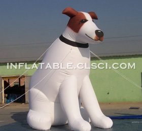Cartoon1-730 Cartoon inflável de cachorro gigante