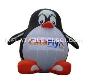 Cartoon1-814 Cartoon inflável pinguim