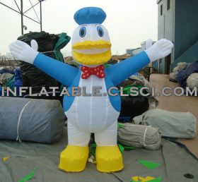 M1-200 Cartoon móvel inflável Pato Donald
