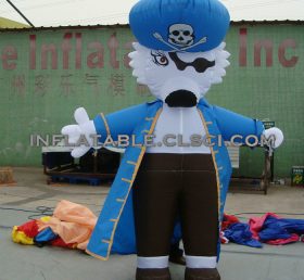 M1-202 Cartoon móvel inflável pirata
