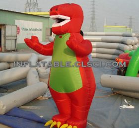 M1-260 Cartoon móvel inflável dinossauro
