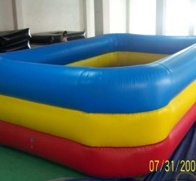 Pool1-4 Piscina inflável de três camadas