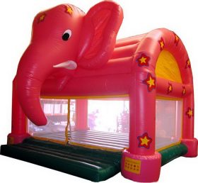 T2-1103 Trampolim inflável de elefante vermelho