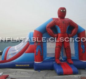 T2-1157 Trampolim inflável super-herói Homem-Aranha