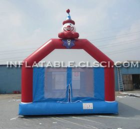 T2-119 Trampolim inflável palhaço feliz