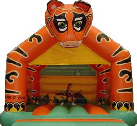 T2-126 Trampolim inflável tigre