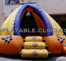 T2-1281 Trampolim inflável ao ar livre