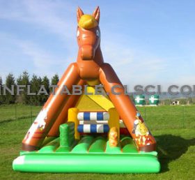 T2-1306 Trampolim inflável girafa