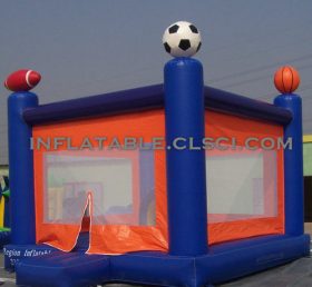 T2-2498 Trampolim inflável esportivo