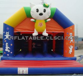 T2-2550 Trampolim inflável Hello Kitty