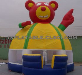 T2-2562 Trampolim inflável de urso