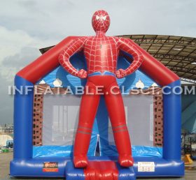 T2-2813 Trampolim inflável super-herói Homem-Aranha