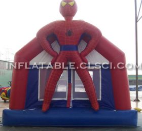 T2-2814 Trampolim inflável super-herói Homem-Aranha