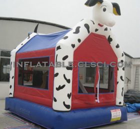 T2-3096 Trampolim inflável de cachorro