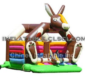 T2-371 Cadeira de balanço de cavalo inflável