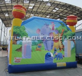 T2-560 Trampolim inflável de ursinho da Disney Pooh
