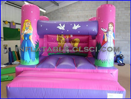 T2-792 Cadeira inflável da princesa
