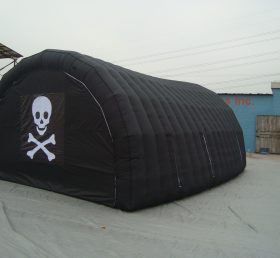 Tent1-384 Tenda inflável preta